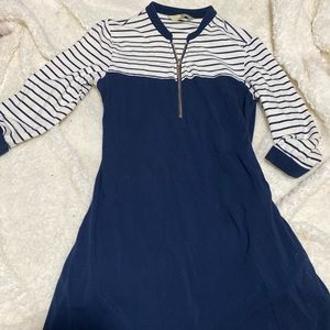 Lauren James Quarter Zip Dress